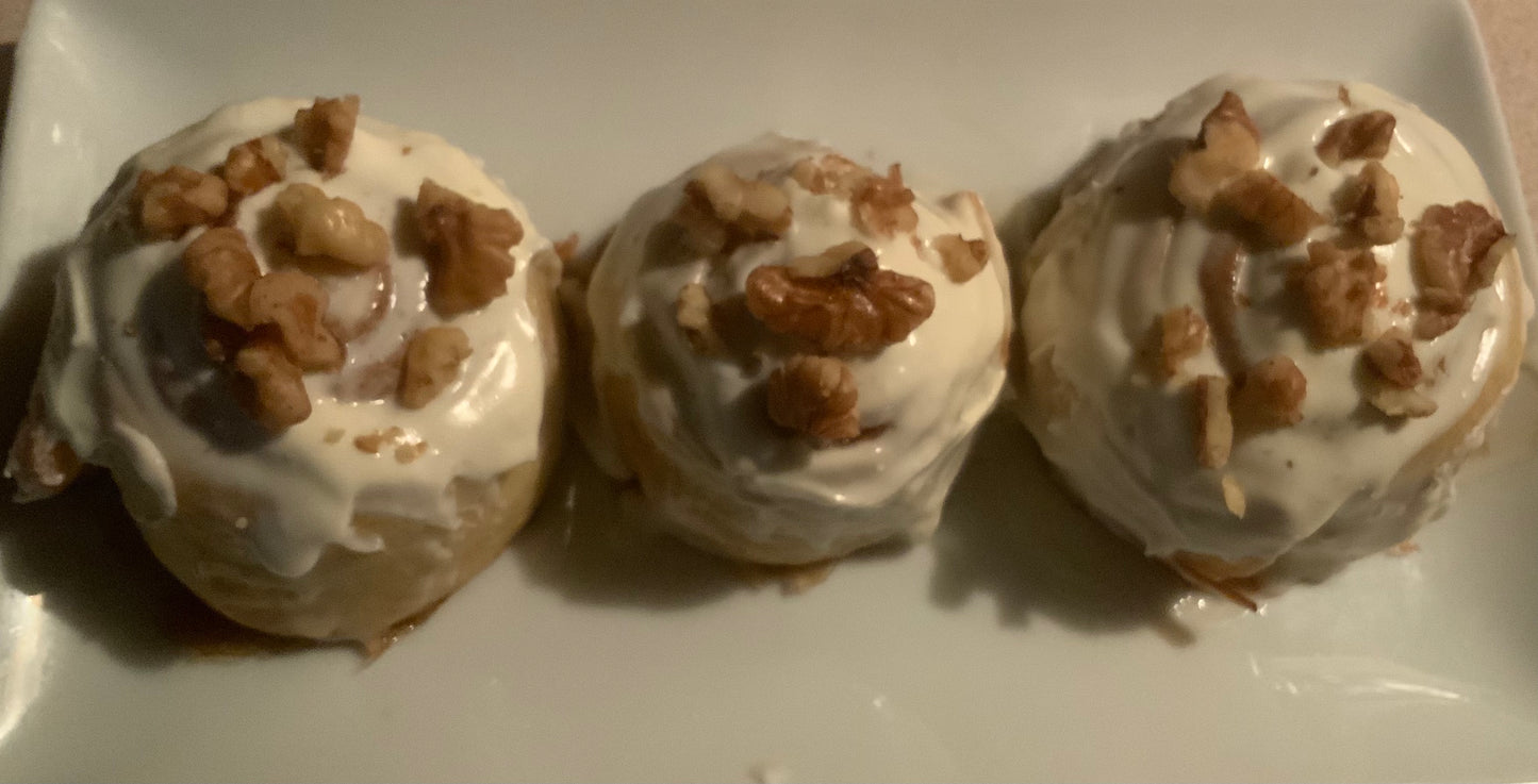Yeast cinnamon rolls