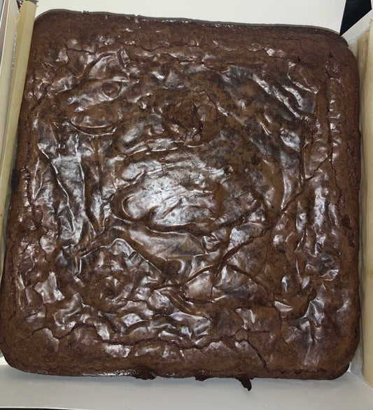 Sourdough Discard fudge brownie